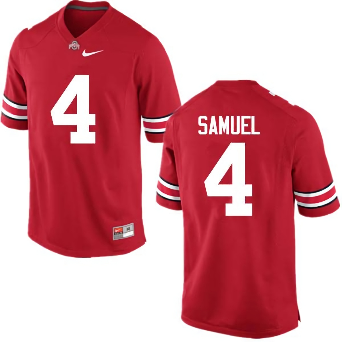 Curtis Samuel Ohio State Buckeyes Men's NCAA #4 Nike Red College Stitched Football Jersey SYW8056BZ